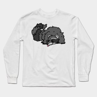 Blep Raccoon Long Sleeve T-Shirt